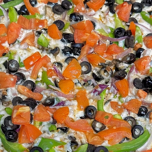 Vegetarian Pizza.