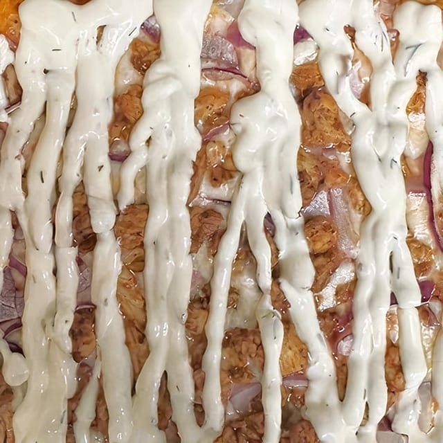 Chicken Shawarma Pizza.
