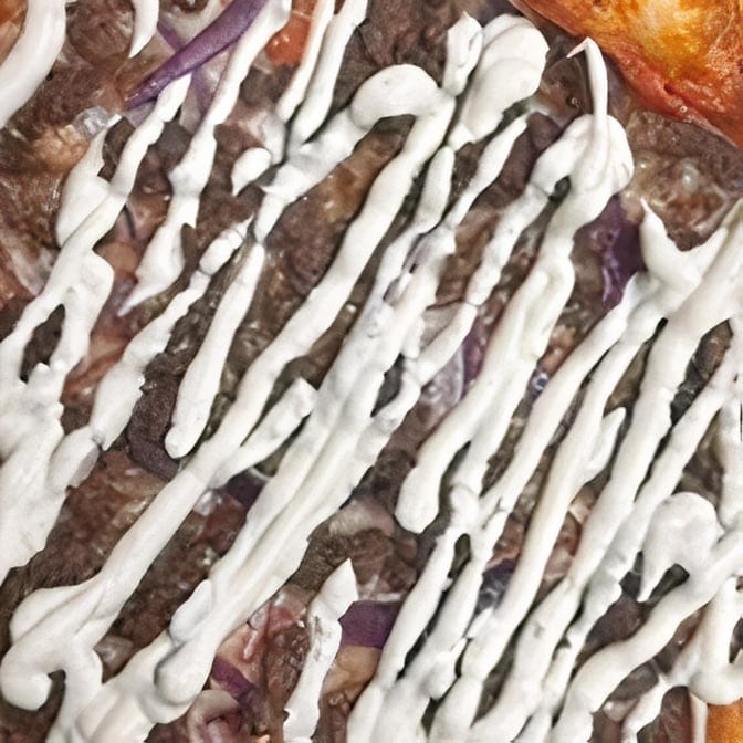 Beef Shawarma Pizza.
