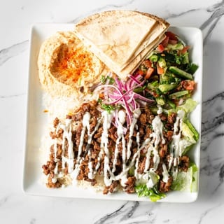 6. Beef Shawarma Plate