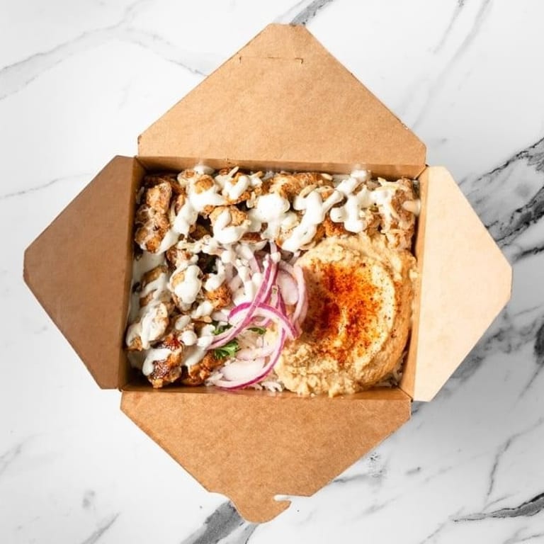 Delicious Chicken Shawarma Awaits