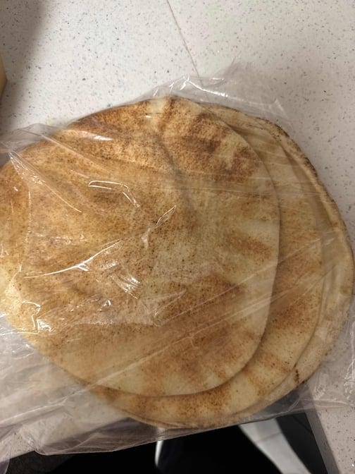 6 Piece Pita Bred.